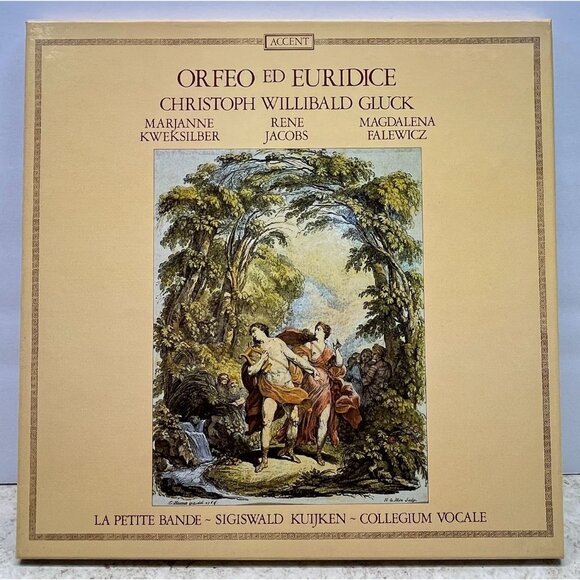 Christoph Willibald Gluck Orfeo Ed Euridice 2LP Box Set Sigiswald Kuijken Accent - Picture 6 of 8
